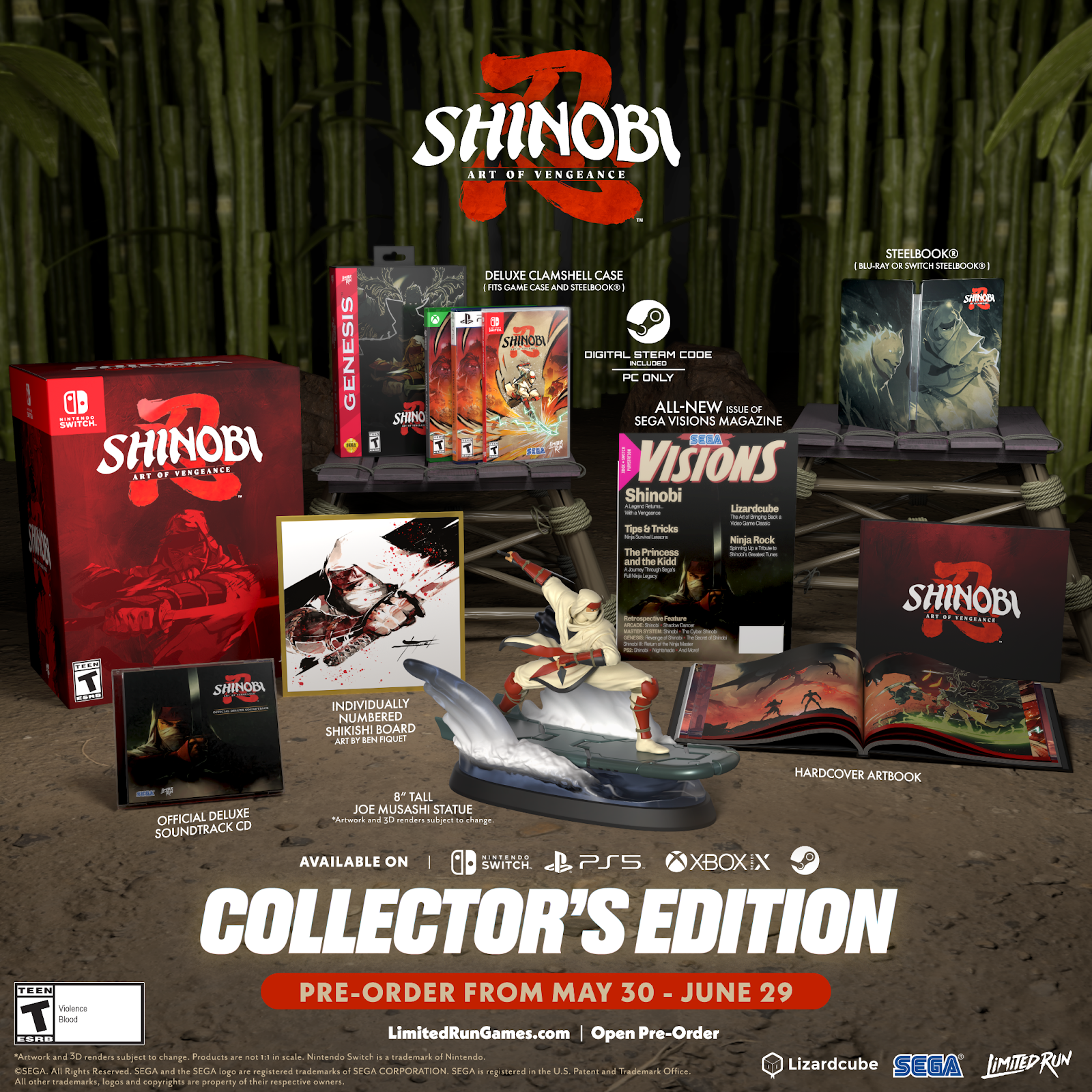 SHINOBI: Must-own Limited Run Games 'Art of Vengeance' physical